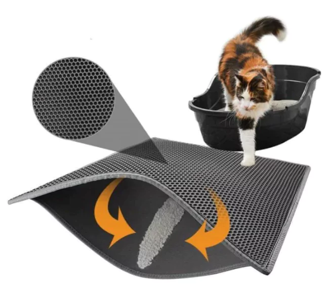 Waterproof Pet Cat Non-slip Litter Rug