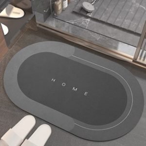 Elegant Non-Slip Quick Drying Bathroom Mat with modern design