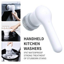 Portable handheld washing machine cleaning dishes and fruits
