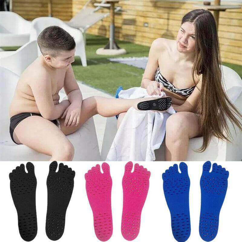 Different color options for the adhesive foot pads
