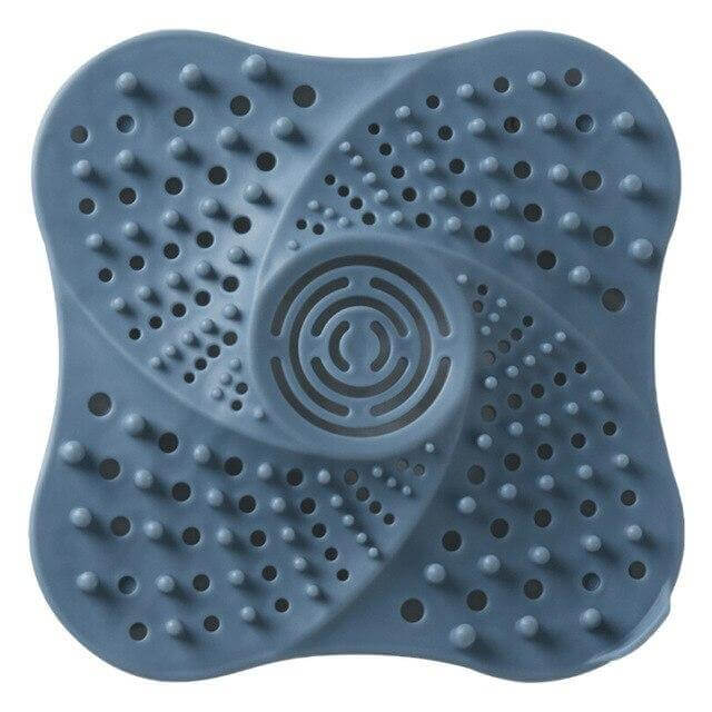 Bathroom Drain Hair Catcher being used in a kitchen sink