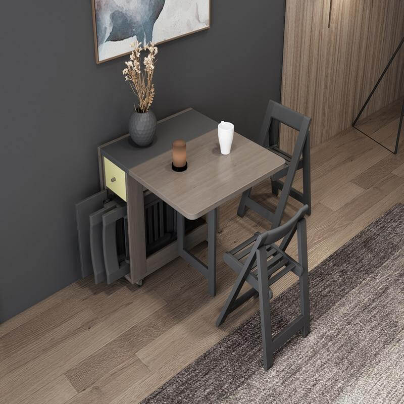 Foldable Dining Table Set