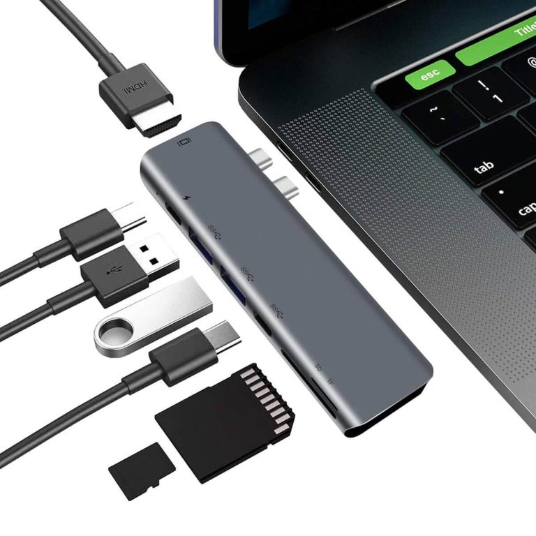 7in1 USB Adaptor for MacBook