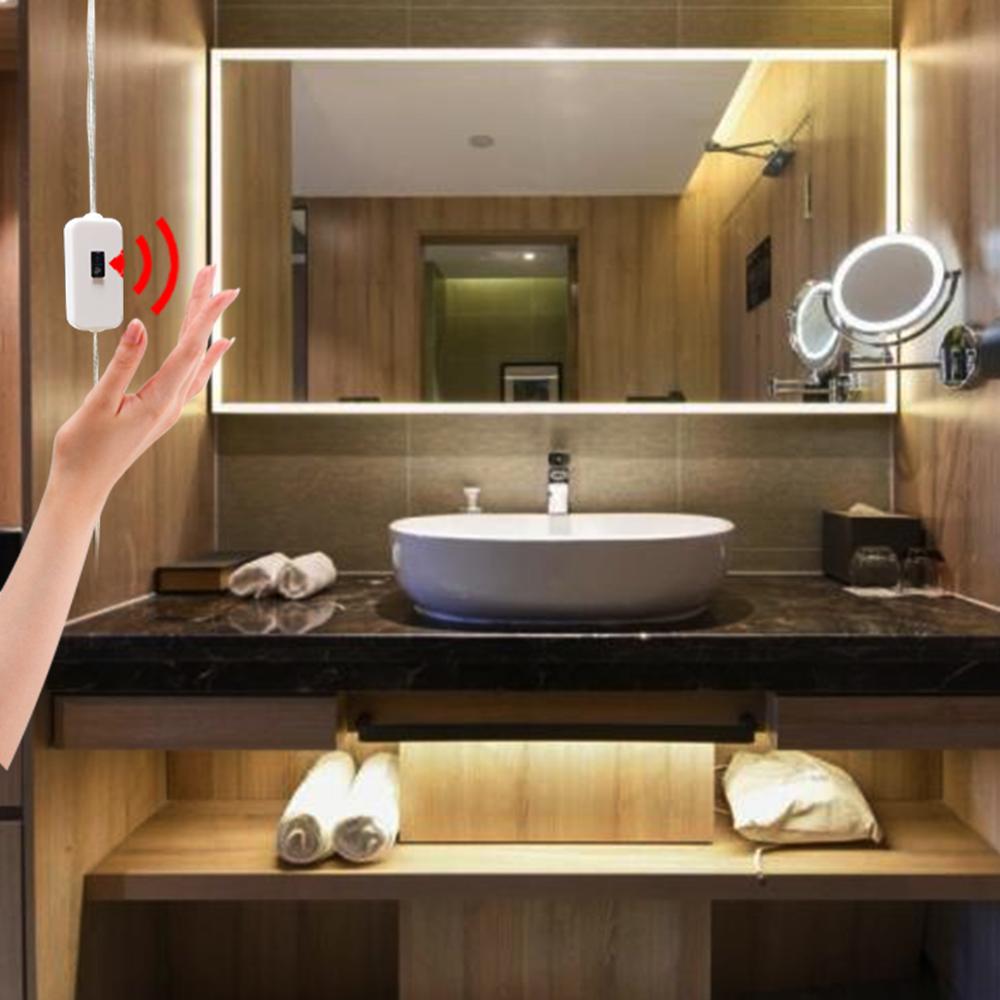 Warm white and cool white color options for the LED light strip