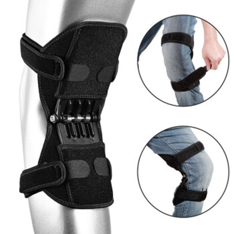 Demonstrating the flexibility of the rebound sports knee pads gift
