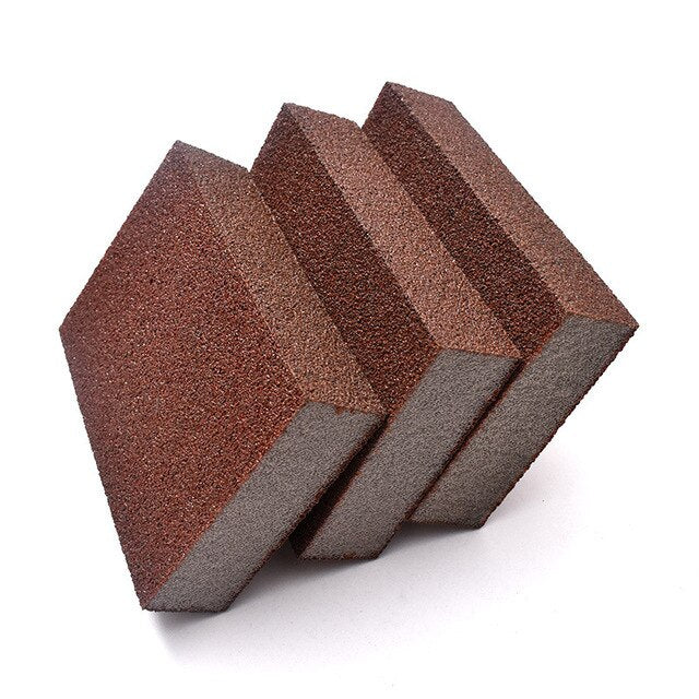Multiple rust remover brushes showing the different colors available