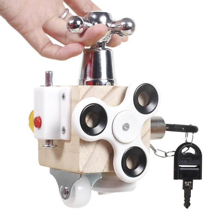 Children Cube Eye-Hand Control Learning Toy for sensory development