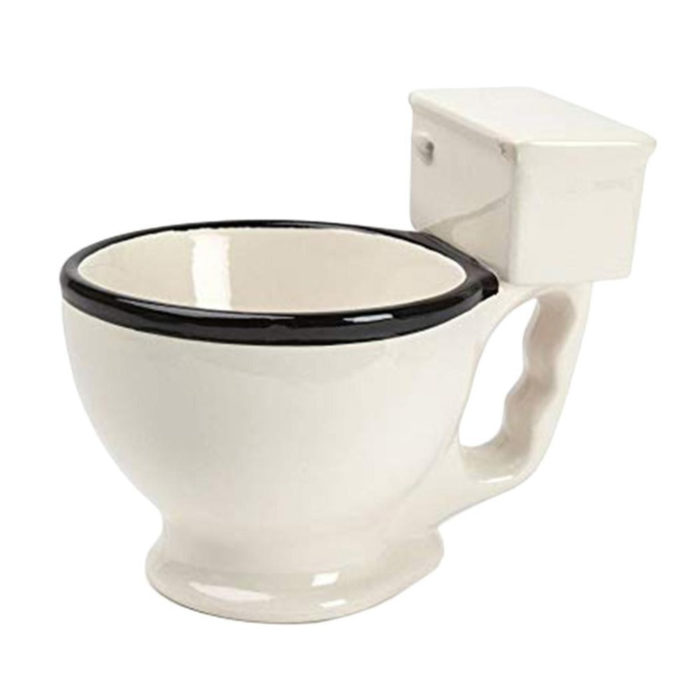 Commode Porcelain Coffee Cup with Handle