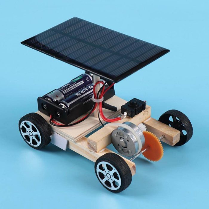 DIY Creative Children Solar Car Kit for science education