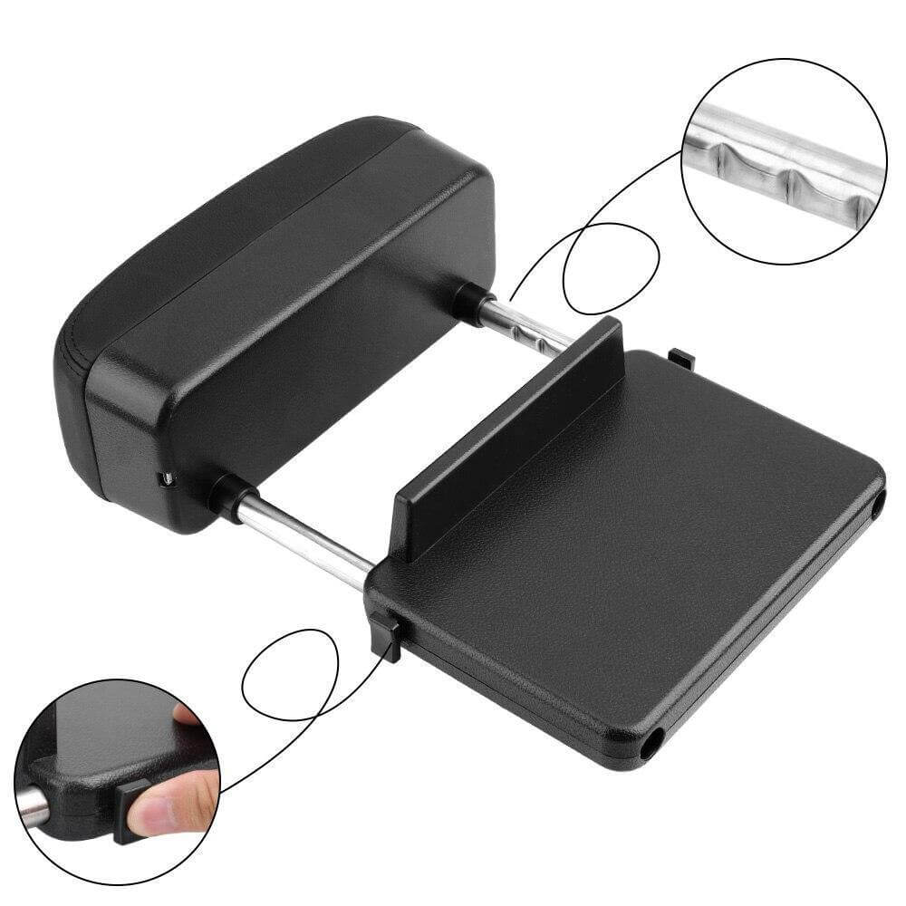 Universal fit car armrest storage box for organization