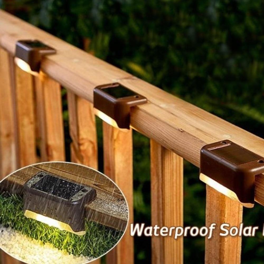 Close up of the Waterproof Solar Power Garden Patio Outdoor Light