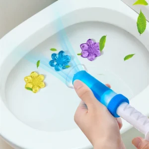 Fragrant Air Freshener Flower Gel Toilet Cleaner