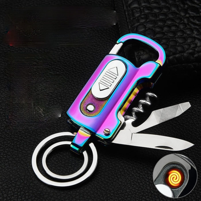 Versatile Outdoor Camping Survival Keychain Tool