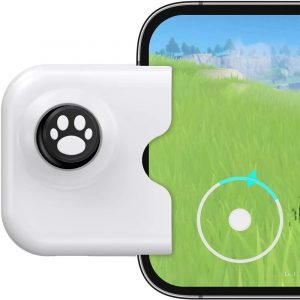 Compact mini joystick game controller for mobile phones