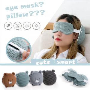 Compact Travel Handy Relaxing Eye Mask Cushion