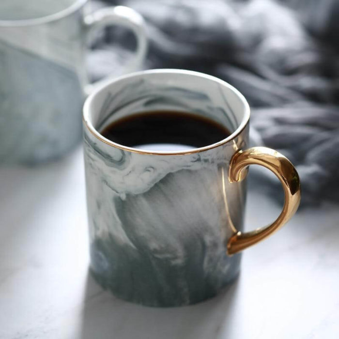 Marble Porcelain Mug from Europe