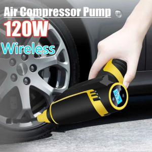 Wireless digital car tire inflator