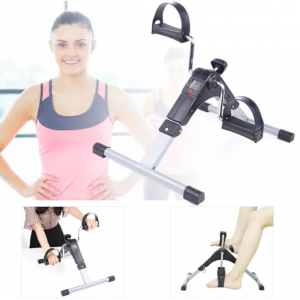 Compact portable folding indoor exercise bike