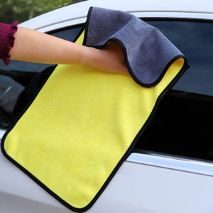 Super absorbent car drying towel for streak-free finish