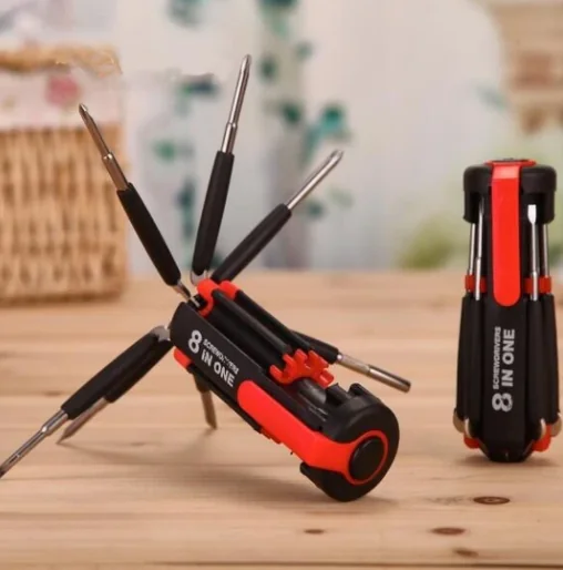 8in1 LED Collapsible Screwdriver Set