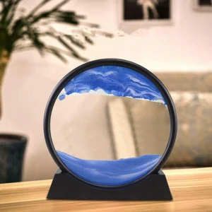 Mesmerizing 3D Landscape Flowing Sand Decoration for stress relief
