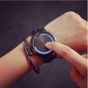 Digital Minimalist Waterproof LED Watch