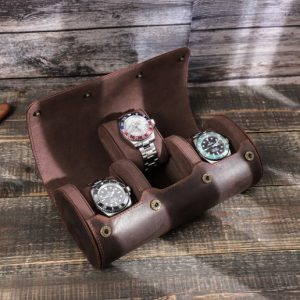 Deluxe Leather Watch Storage Case
