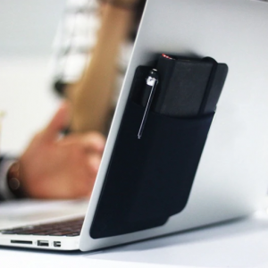 Attachable Laptop Rear Screen Storage Pouch for accessories
