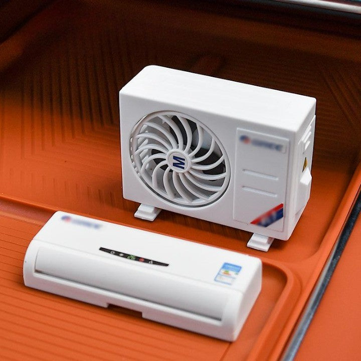 Mini Solar AC Car Aromatherapy Decor gift idea for car enthusiasts