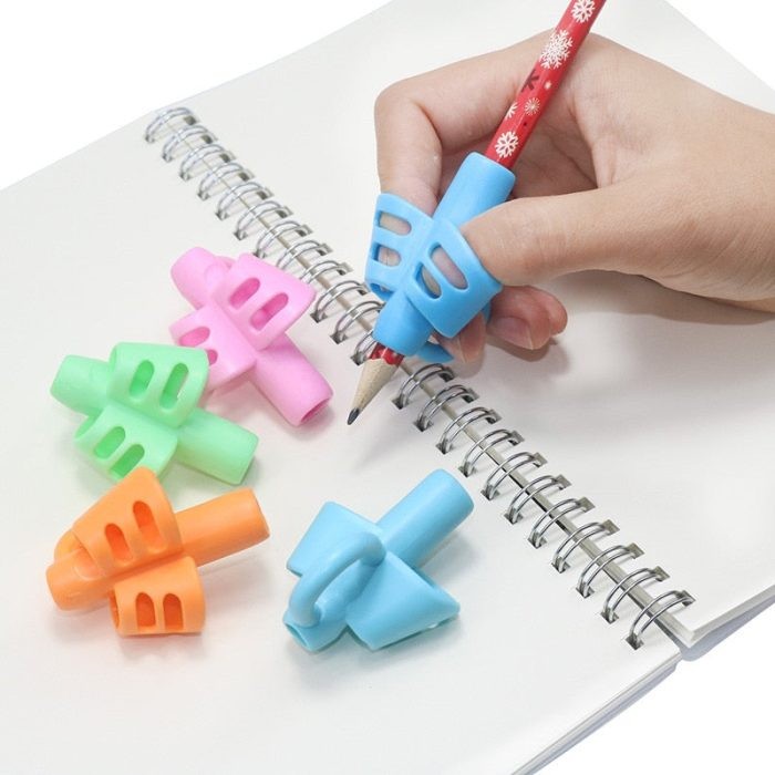 Ergonomic finger corrector for kids' pen holding