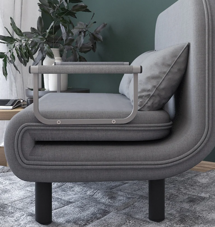 Dimensions of the easy folding convertible sofa bed