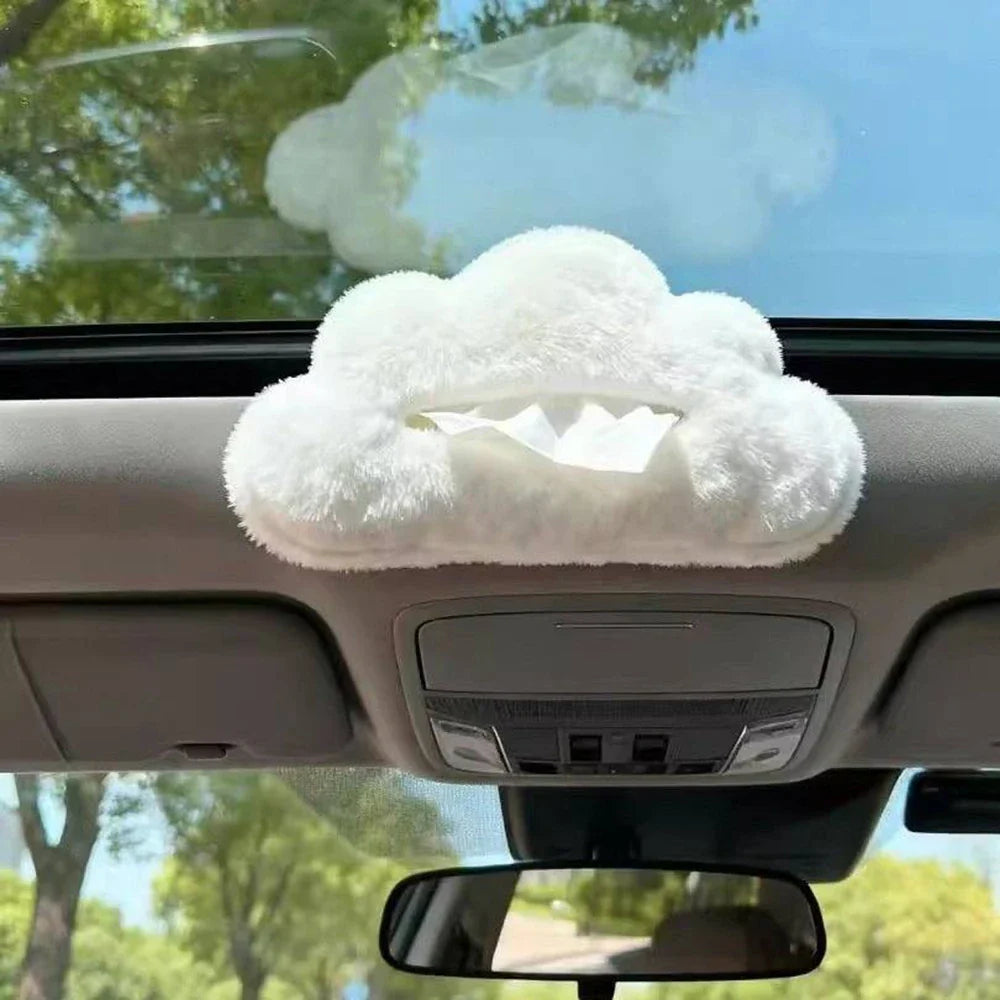 Cloud tissue box as a creative gadget gift for car lovers