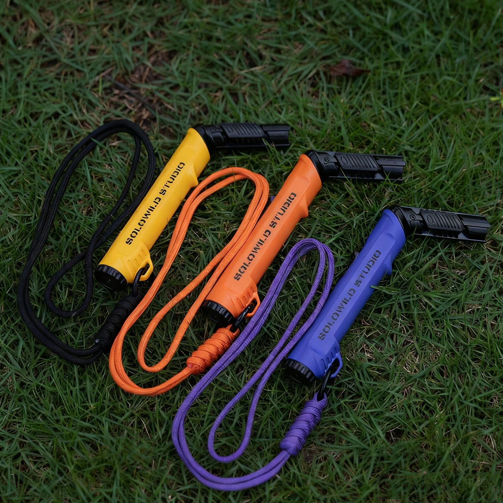 Detailed view of the lighter's ignition mechanism, highlighting its durable construction.