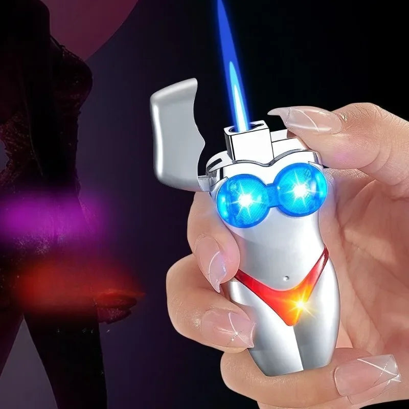 A collection of the quirky gadget lighters
