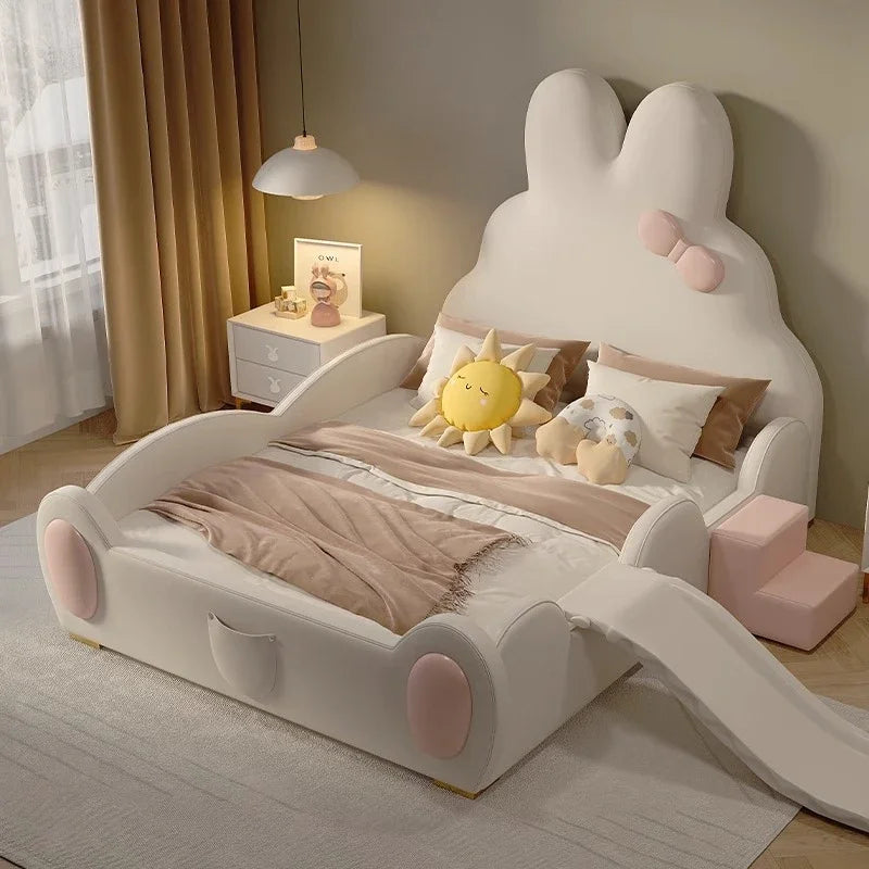 Close up of the bed details