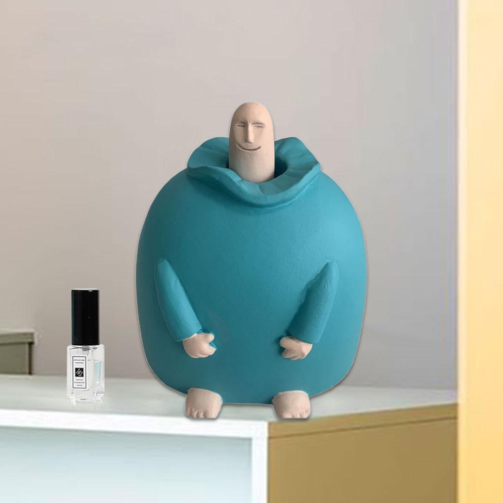 The smiling finger table decoration shown in a home setting