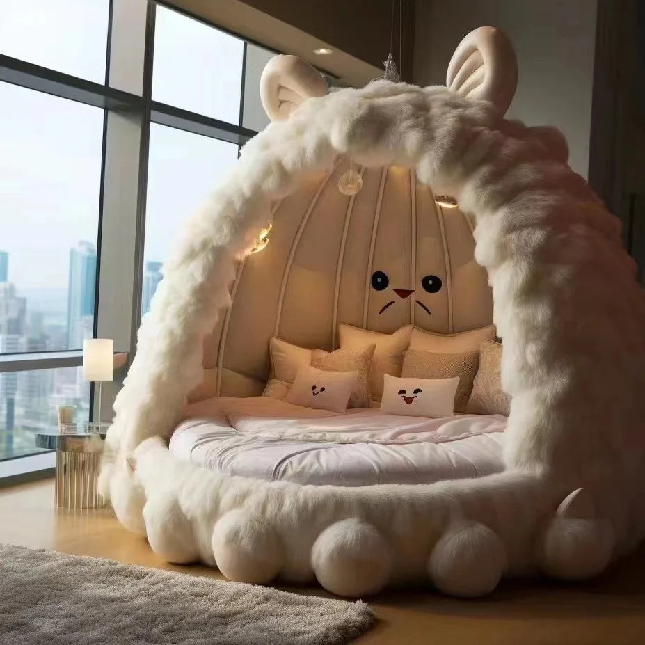 Giant Rabbit Dreamy Oversized Bed
