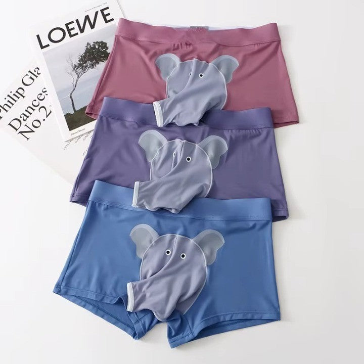 Size chart for the Chill Elephant boxer shorts