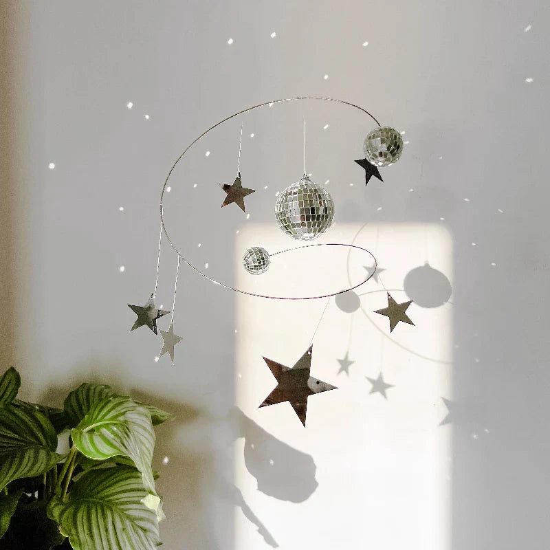 Hanging Planet Stars Wind Chime as a versatile indoor or outdoor decor gift