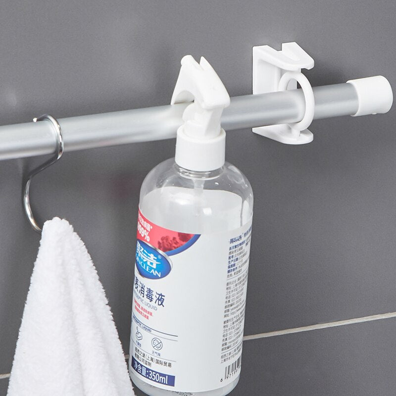 Creative uses for the punch-free rod holder in a modern home