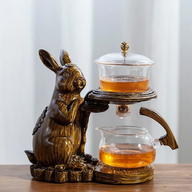 Aesthetic home decor with the Nature Harmony Wooden Teapot