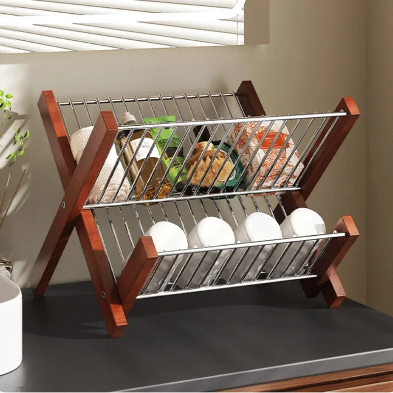 Unique Swift Fold Collapsible Dish Drying Rack gift idea