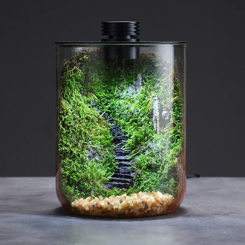 Mini Forest Maker Terrarium Decor Vase as a unique home decor gift