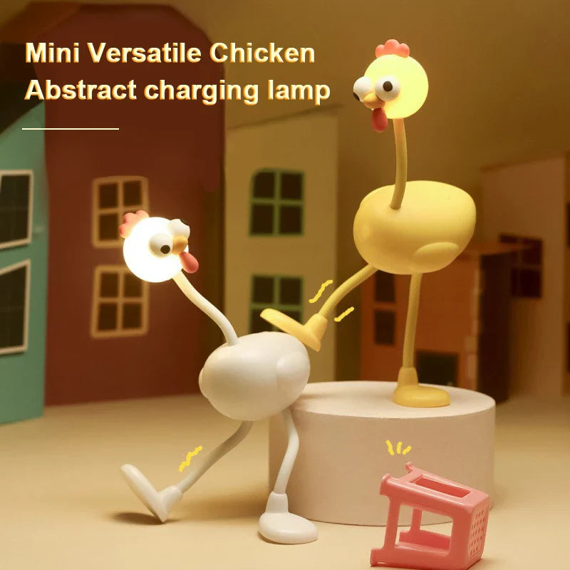 Chicken lamp as a perfect gift for a friend's birthday