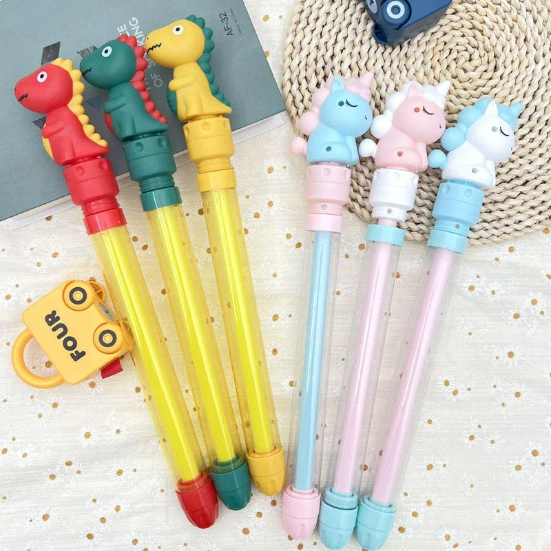 A collection of the Starburst Pull-Action Water Gun Blaster Toys in various fun colors
