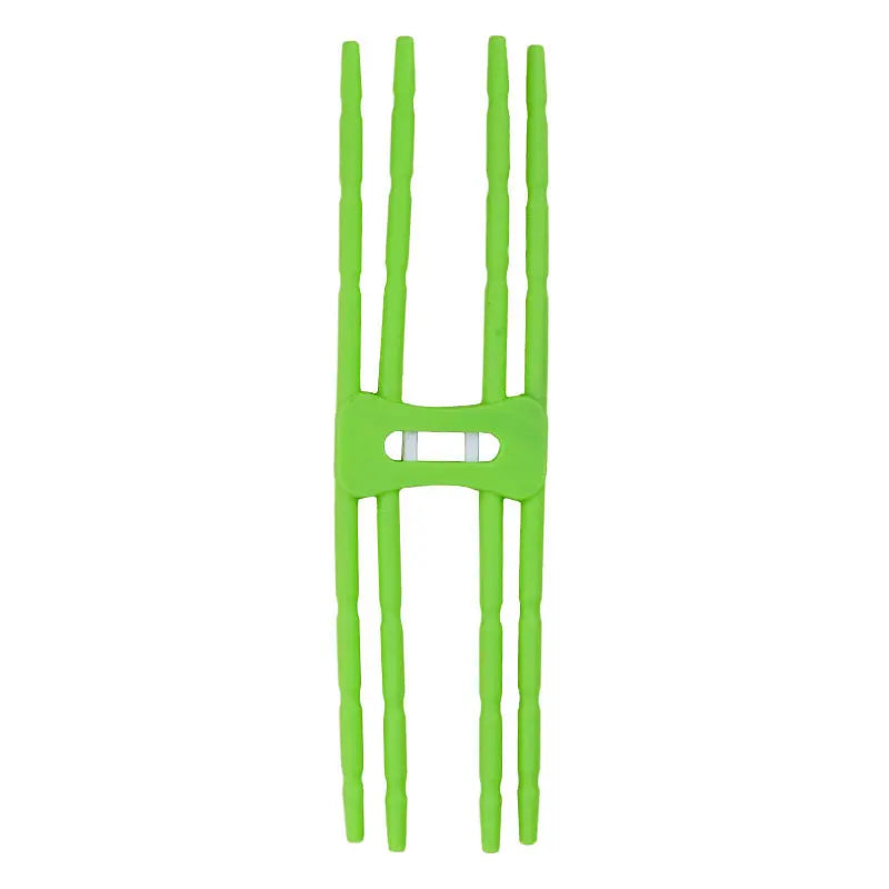 Lifestyle image of the spider-leg holder supporting a phone on a shelf
