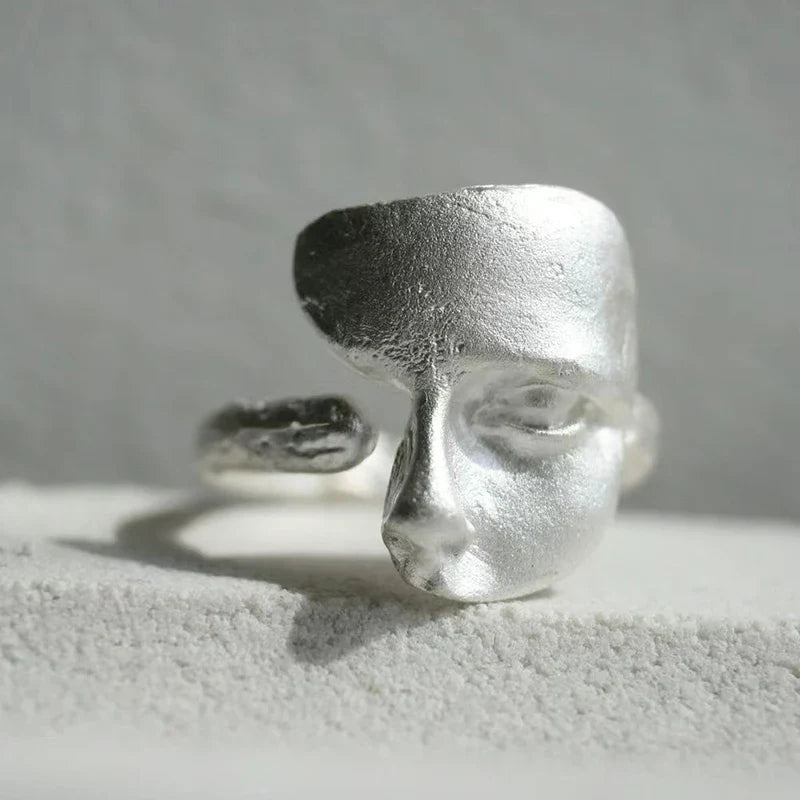 Antique silver and gold options for the Roman Imperial Marble Ring