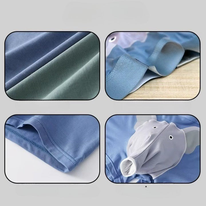 Size chart for the Chill Elephant boxer shorts for men