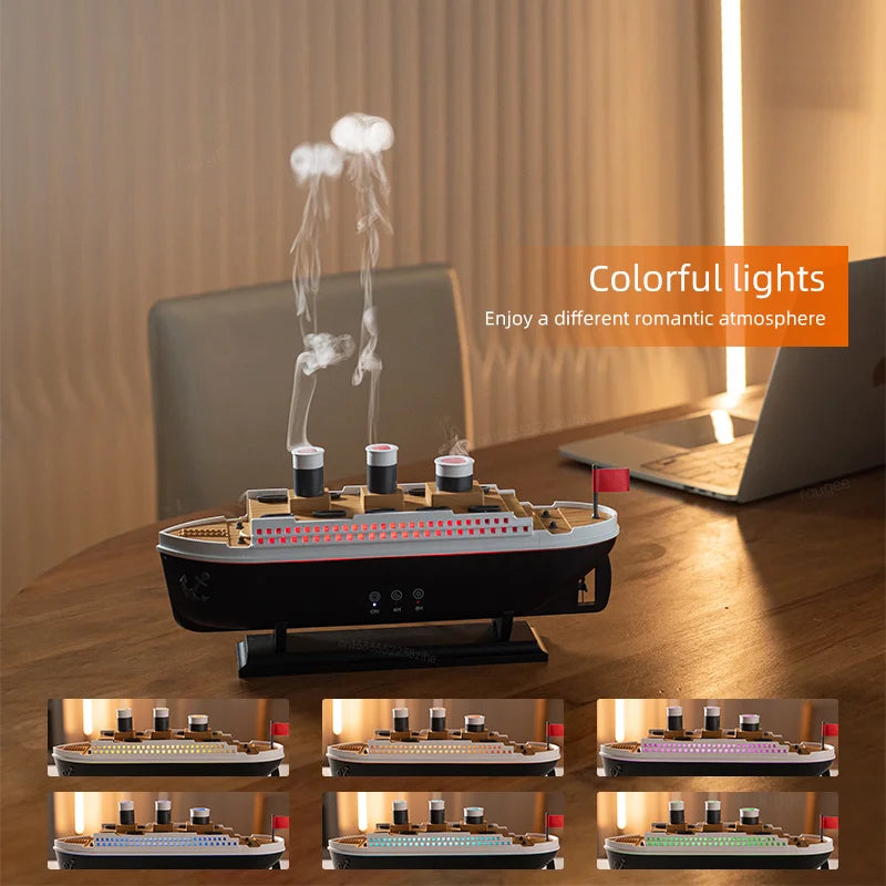 Unique Vintage Ferry Ambient Mist Humidifier gift idea