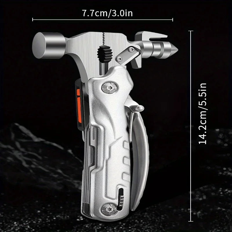 Close-up of the Titan Strike multi-tool showing the pliers and wire cutter